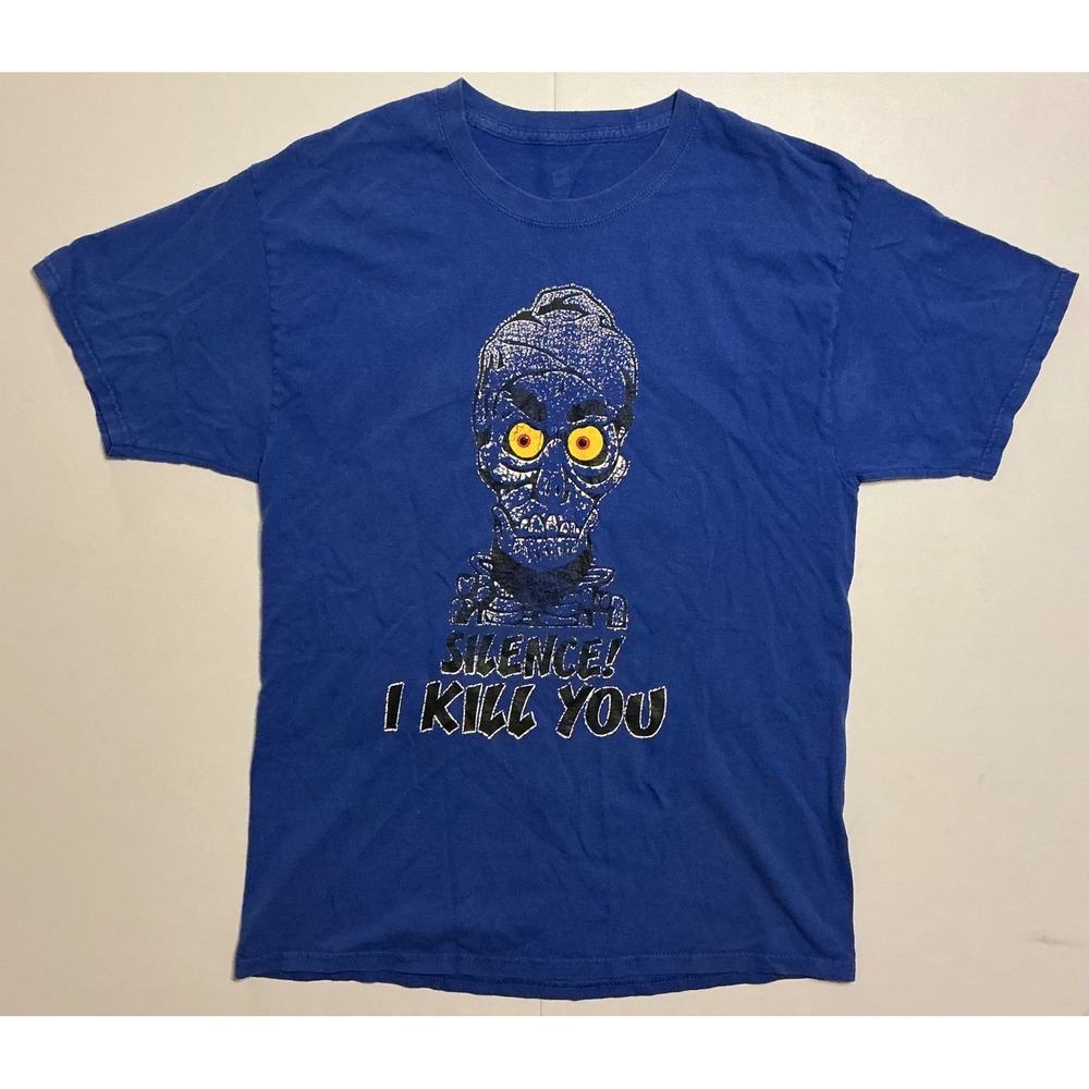 Jeff Dunham Achmed The Dead Terrorist Silence I Kill You T Shirt Mens L